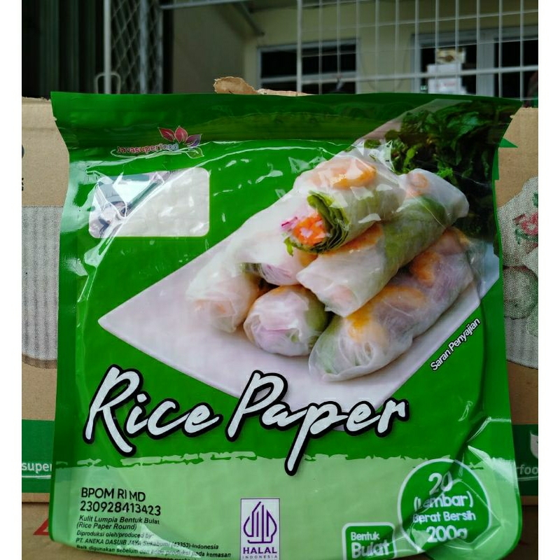 

Rice paper 200g