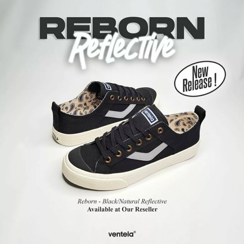 Ventela Reborn Reflective Black Natural
