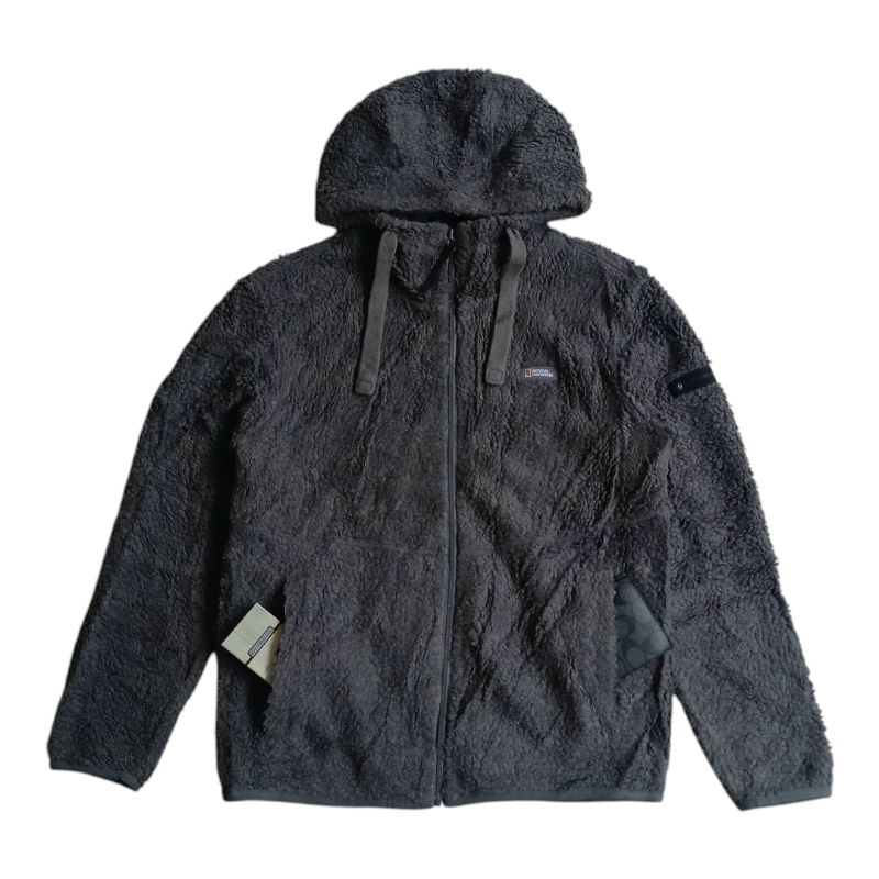 National Geographic - Sherpa Zipper Hoodie | Size On Tags: Medium