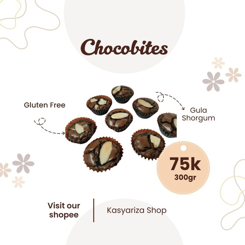 

Gluten Free Chocobites Gula Shorgum Diabetes Friendly 300gr