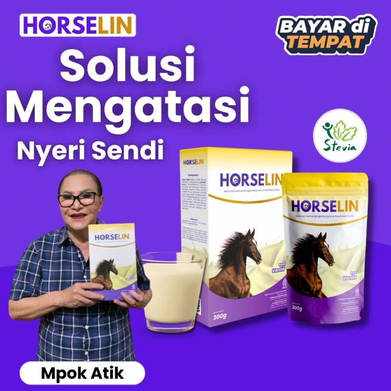 

Horselin Susu Kuda Liar Asli 1 Box 300gr Untuk Sendi Dan Tulang