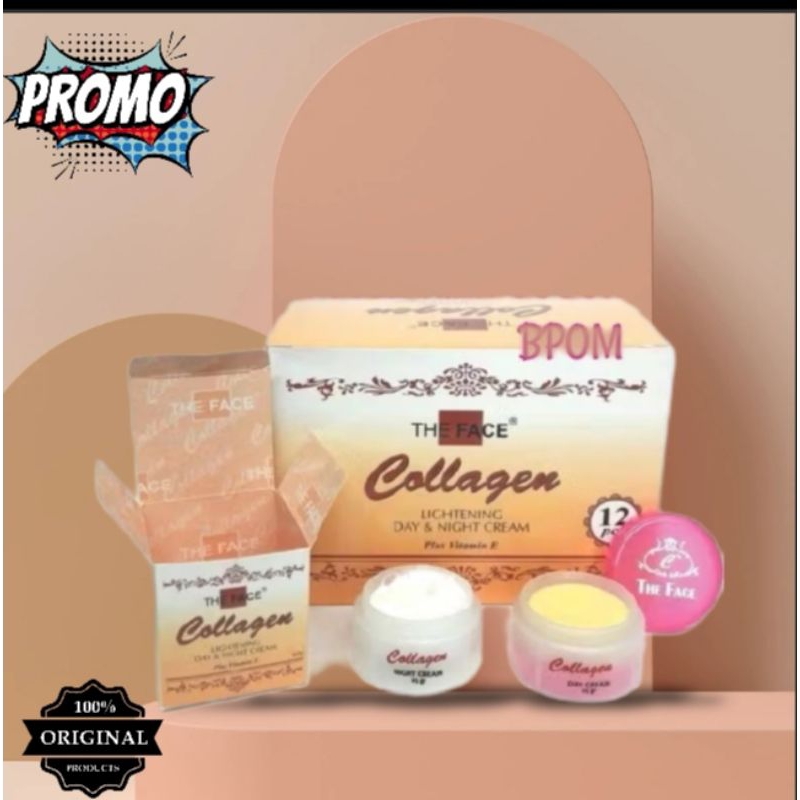 (BPOM) KRIM WAJAH COLLAGEN ORIGINAL