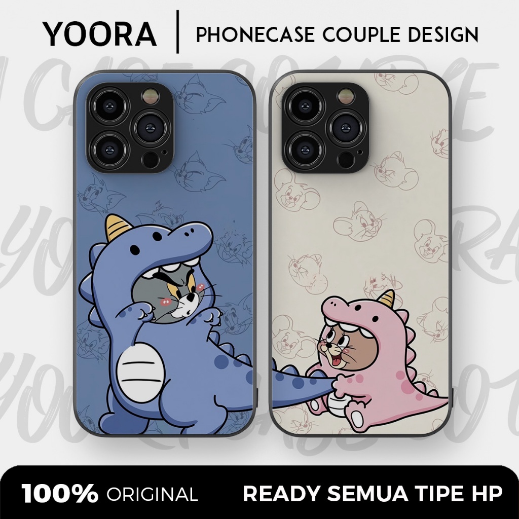 [TJ01] Custom Case Couple Tom and Jerry Premium Bisa Untuk Semua Tipe Hp