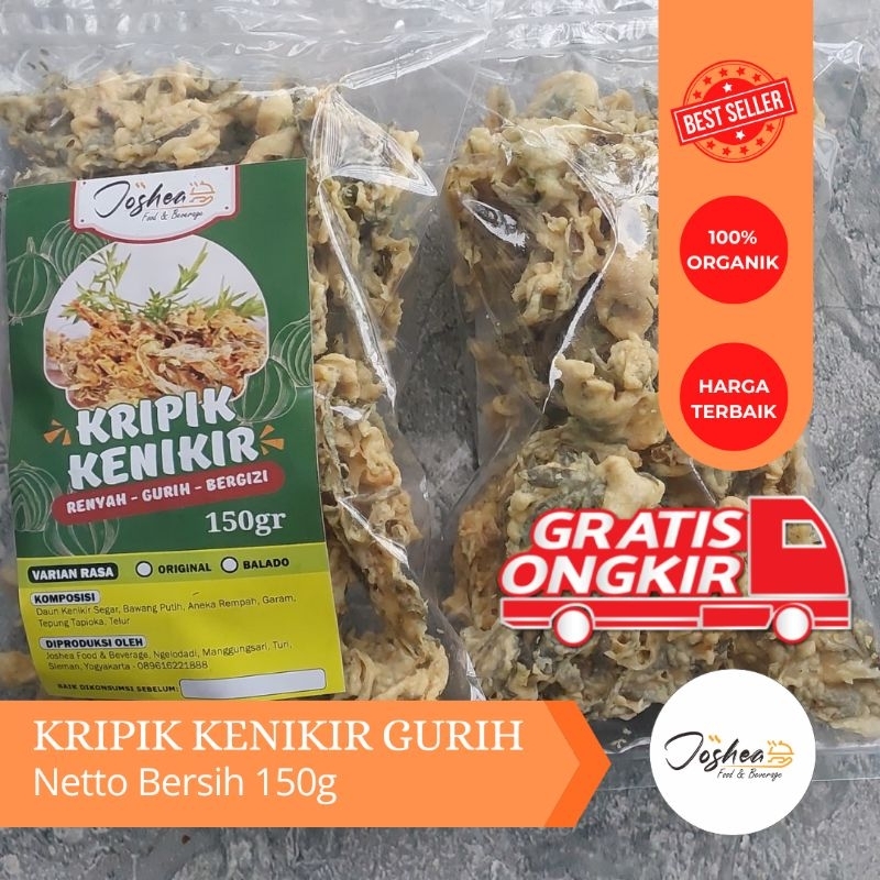 

Keripik Kenikir Organik Gurih dan Chrispy