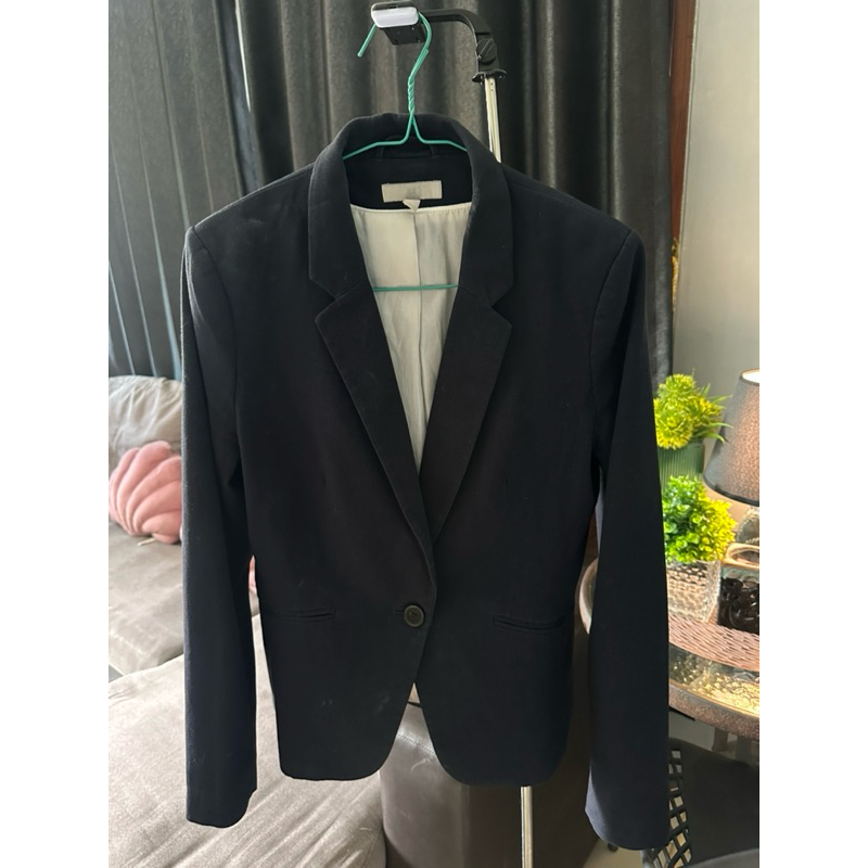 preloved blazer navy hnm
