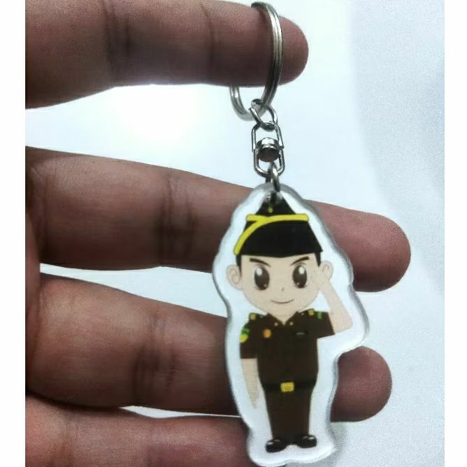 GANTUNGAN KUNCI Akrilik Jaksa