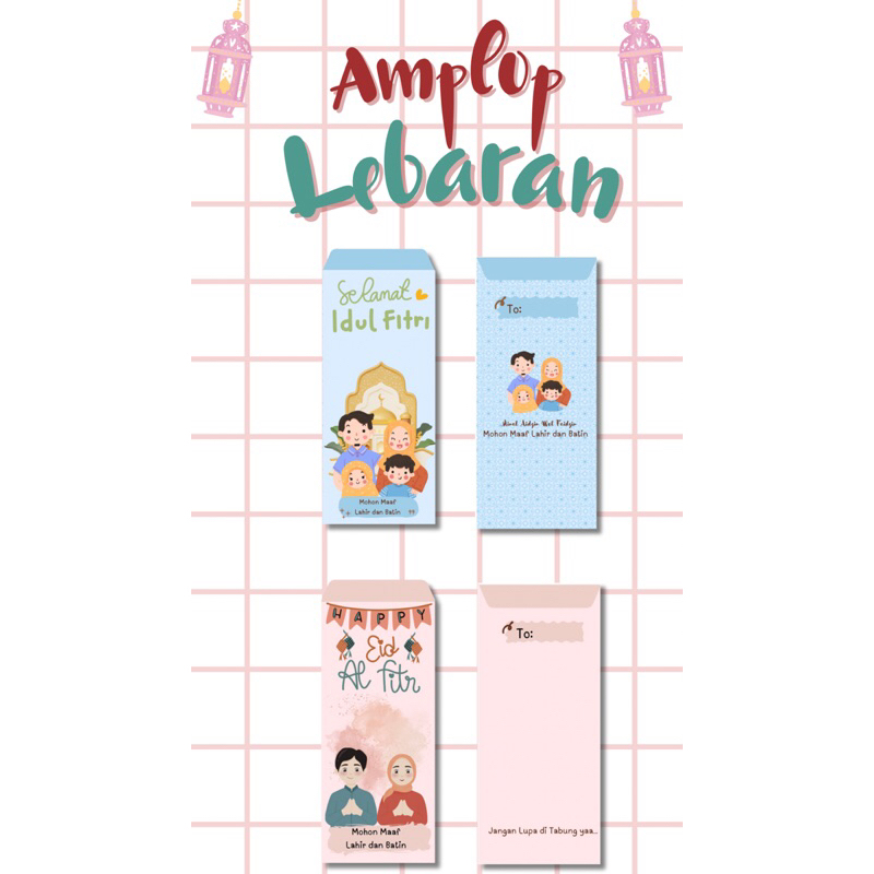 

AMPLOP LEBARAN AESTETIC