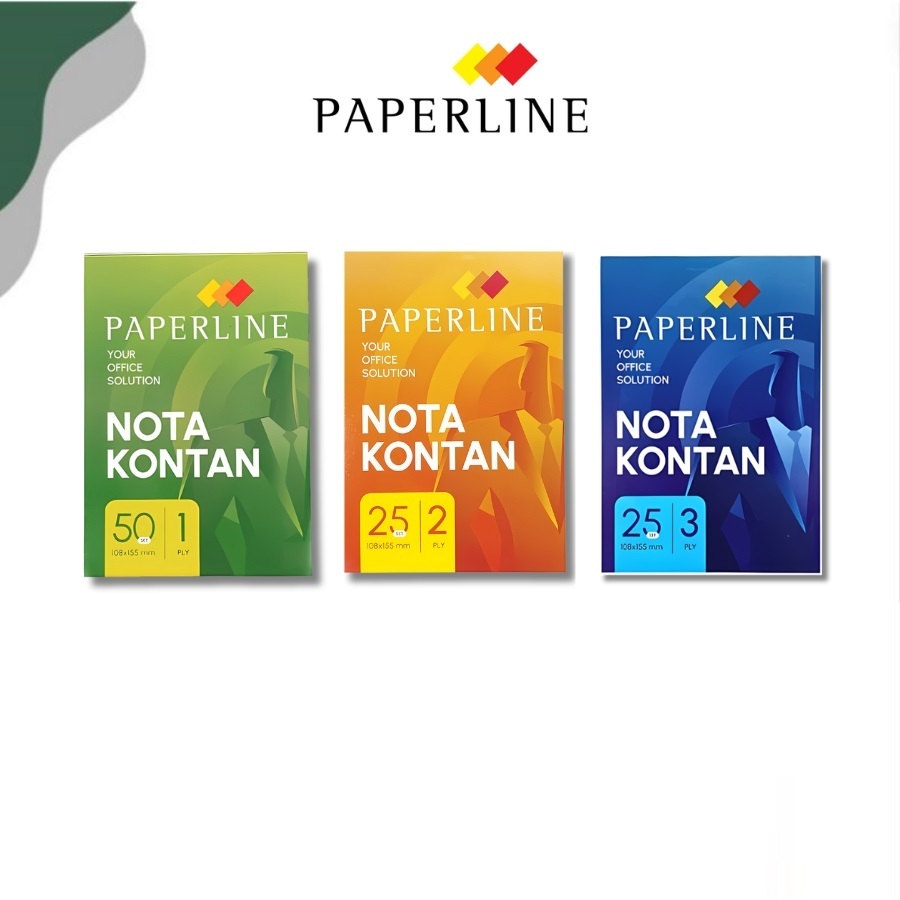 

Nota Kontan Paperline K1 K2 K3 1Pack isi 10pcs