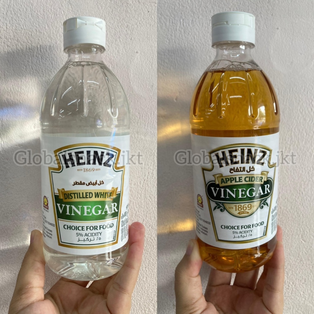 

HEINZ APPLE CIDER VINEGAR / HEINZ DISTILLED WHITE - CUKA APEL