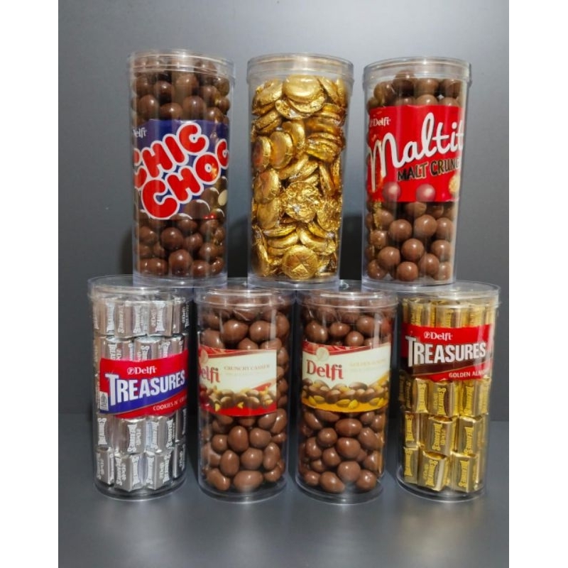 

Delfi cokelat tabung