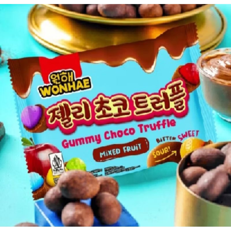 WANHAE GUMMY CHOCO TRUFFLE 35 Gr,,,