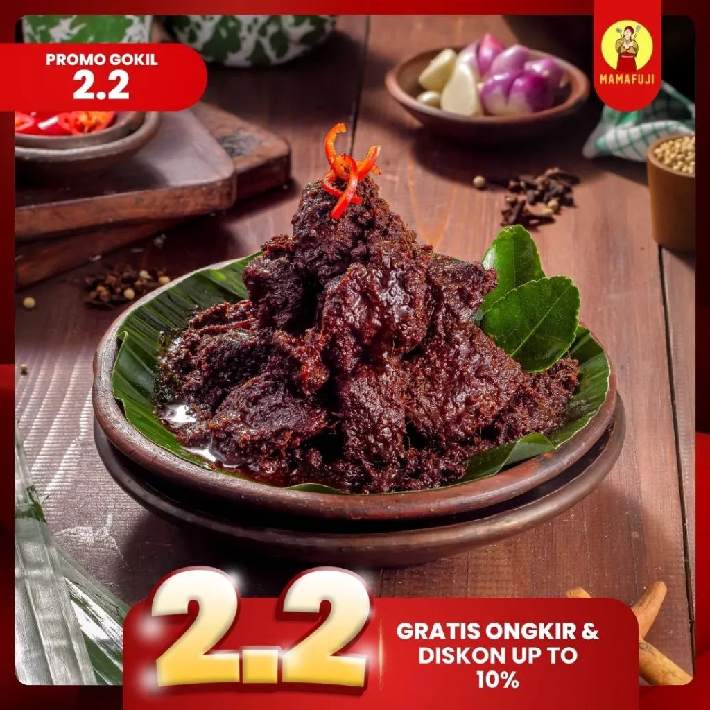 

Mamafuji - Rendang Daging 350gr (Mini Size)