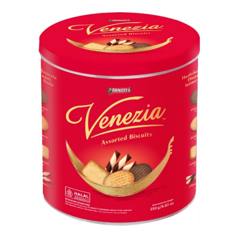 

ARNOTT'S Venezia Assorted Biscuit 250 g