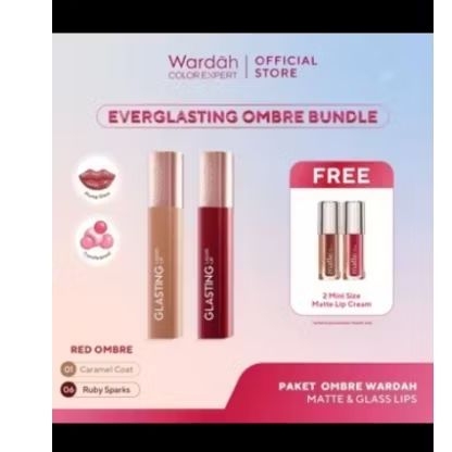 wardah ombre lipstick
