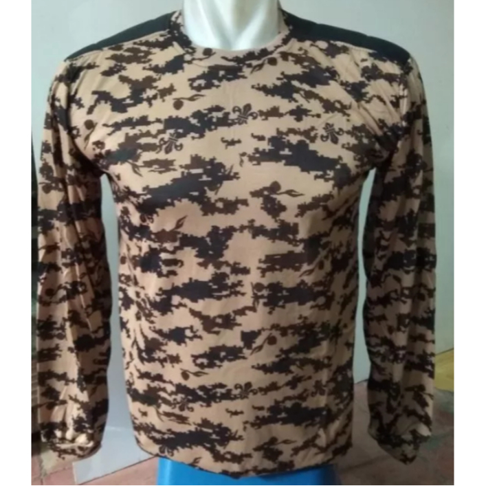 KAOS PRAMUKA/KAOS LORENG PRAMUKA BIG SIZE,JUMBO Tangan Panjang Pria Lembut Distro Dewasa Polos