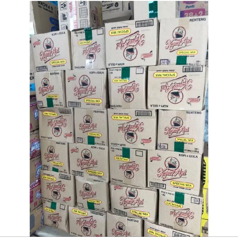 

(Mars Jaya) Kopi Kapal Api Kartonan