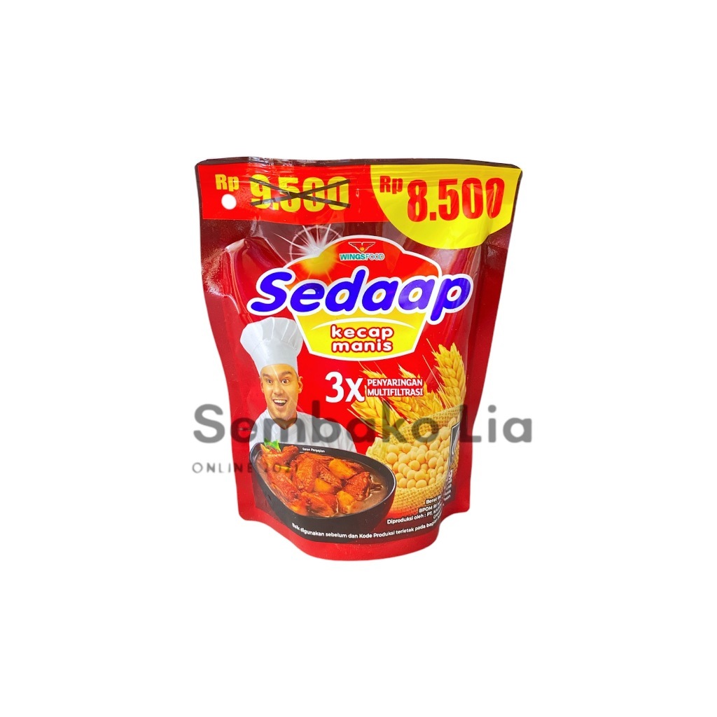

Sedaap Kecap Manis Pouch 250ml Kecap Sedaap Kemasan Ekonomis