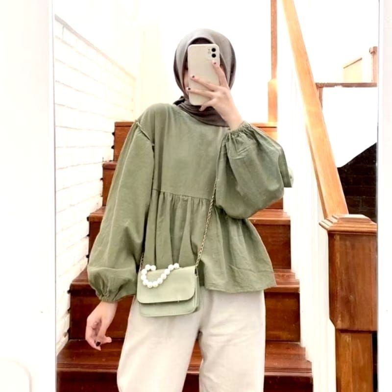 Alensa Blouse Atasan Wanita Casual