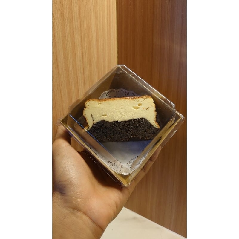 

Burnt Cheesecake Brownies