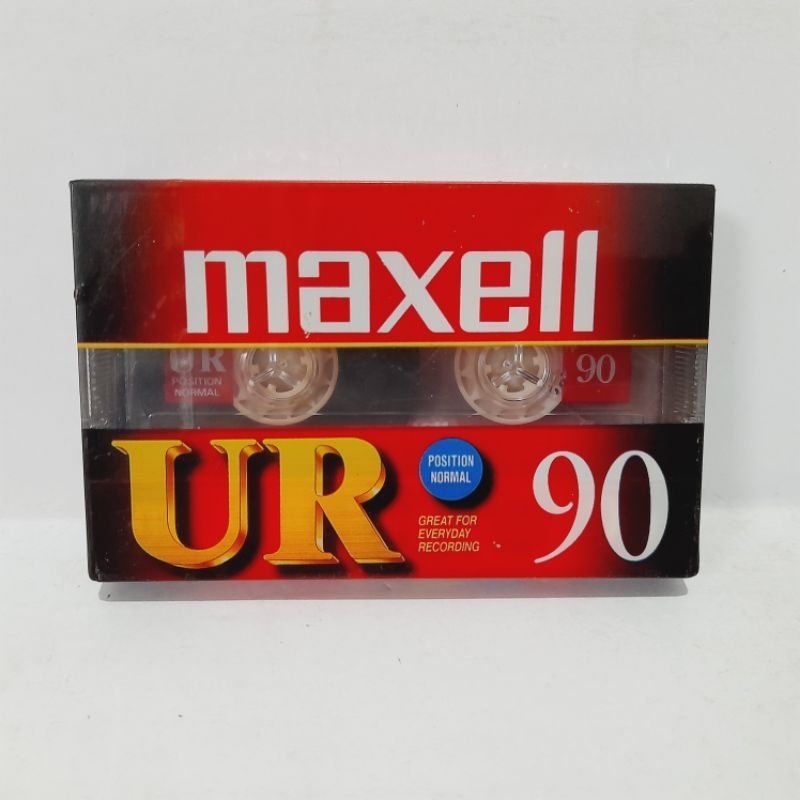 Kaset MAXELL UR 90 / Kaset Kosong / Kaset Pita Kosong Segel