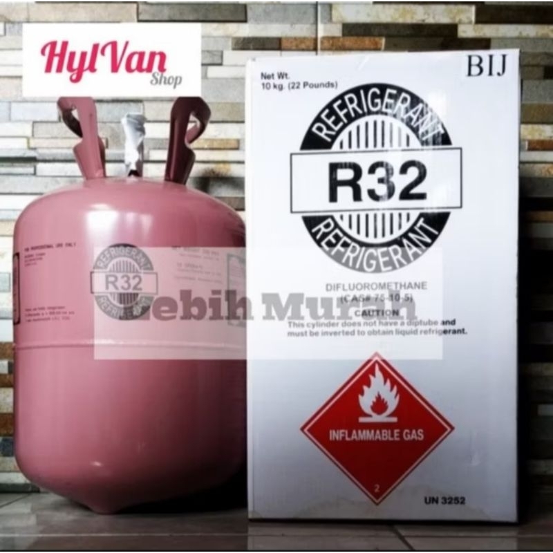 FREON R32 ISI 1/2 KG BERIKUT TABUNG