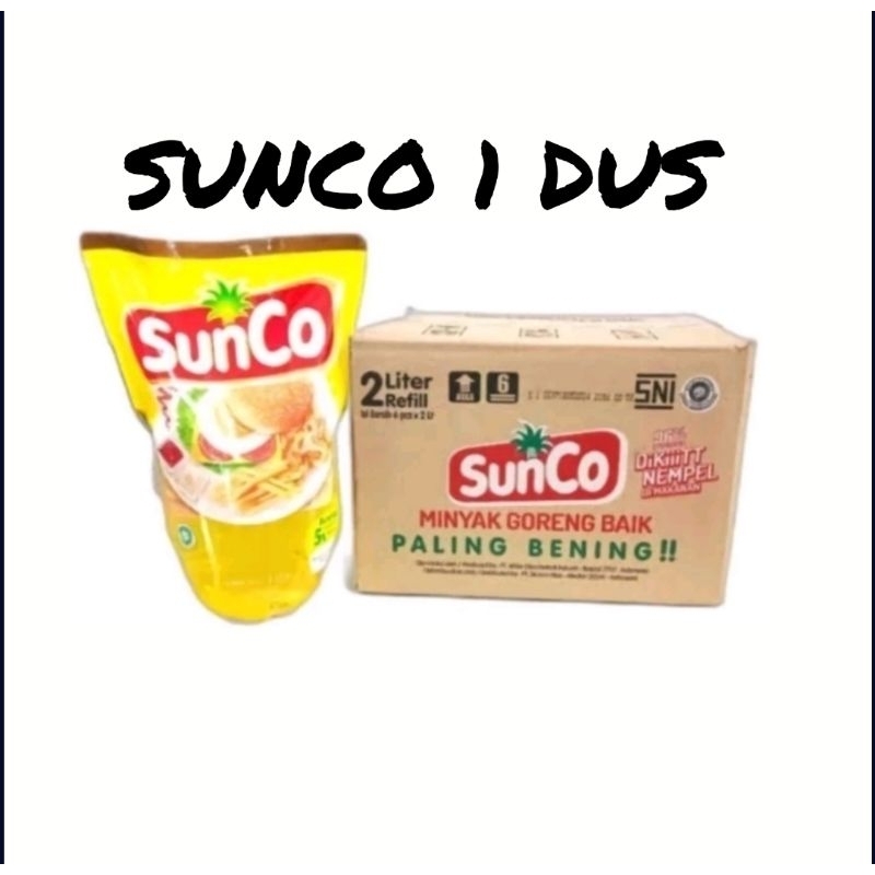 Minyak Goreng Sunco 1 karton / Minyak goreng sunco 1 dus