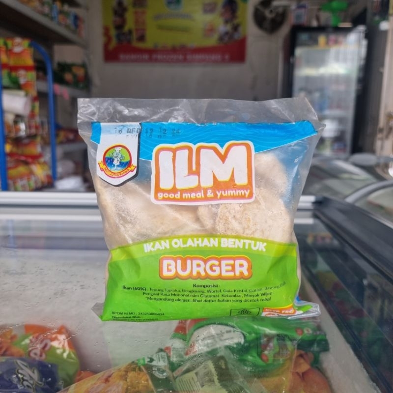 

ILM Olahan Ikan Bentuk Burger (ikan) Panda Bintang 500g