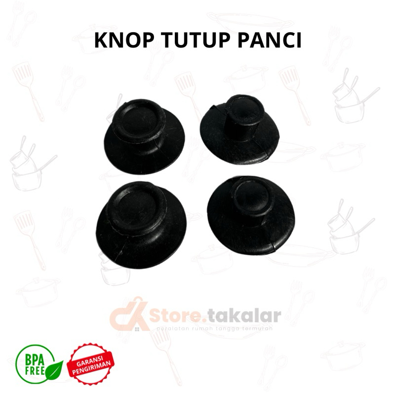 KNOP PEGANGAN TUTUP PANCI TUTUP DANDANG PLASTIK BESAR PREMIUM