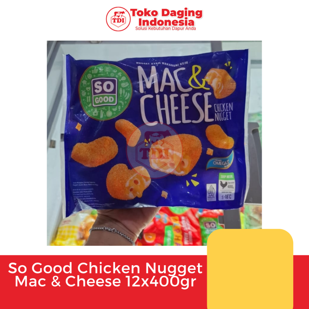 

So Good Chicken Nugget Mac & Cheese 12x400gr