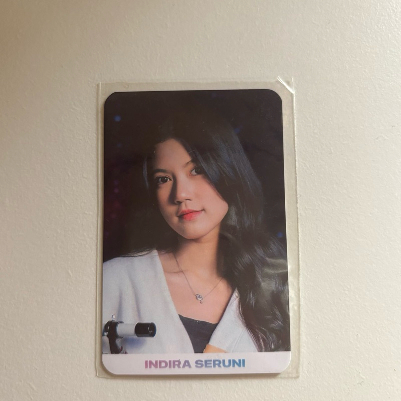 PHOTOCARD JKT48  INDIRA SERUNI ROAD TO SOUNSEKYO