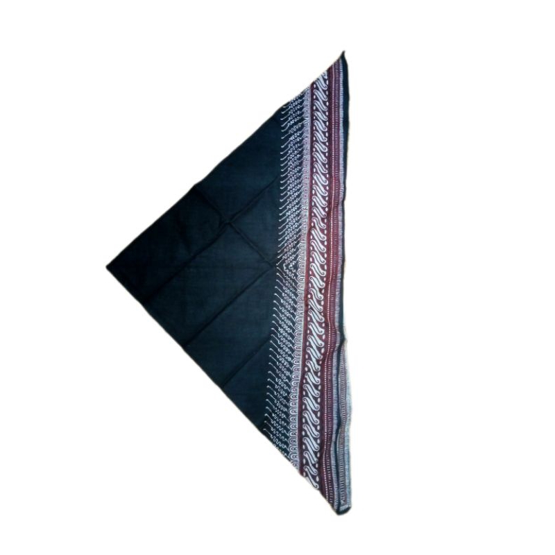 ikat kepala segitiga batik