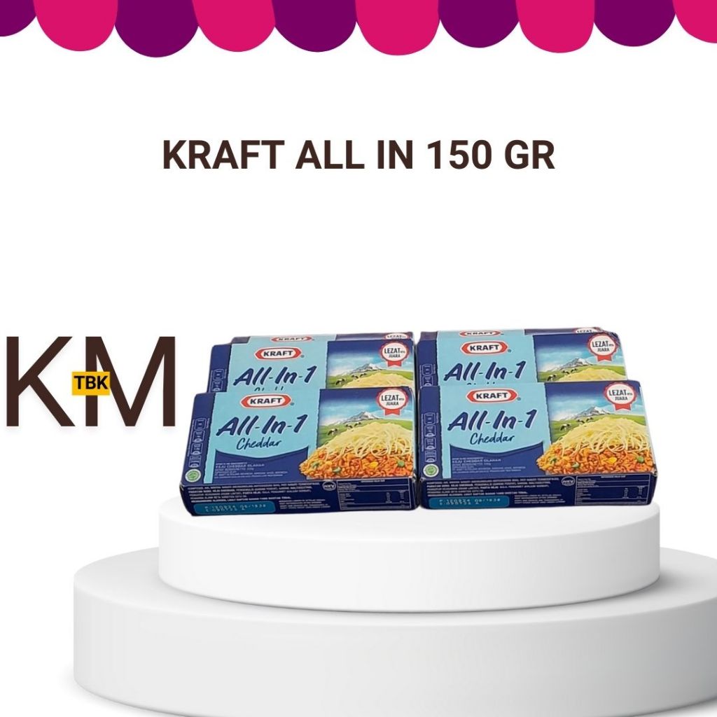 

Keju Kraft All In One 150 gr
