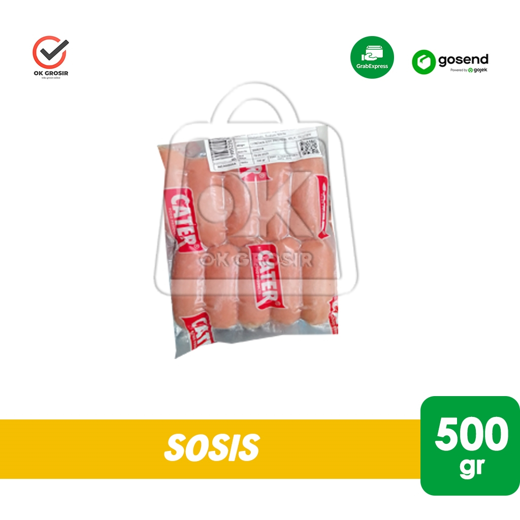 

Sosis Sapi Nikmat Beef Sausages Cater 500gr (KHUSUS INSTANT)