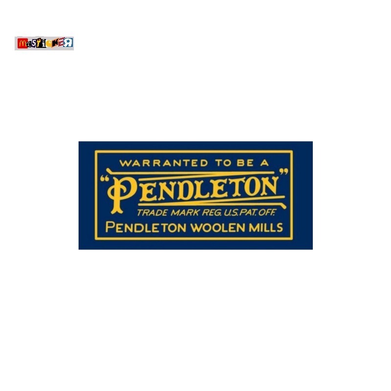 

sticker Pendleton logo stiker