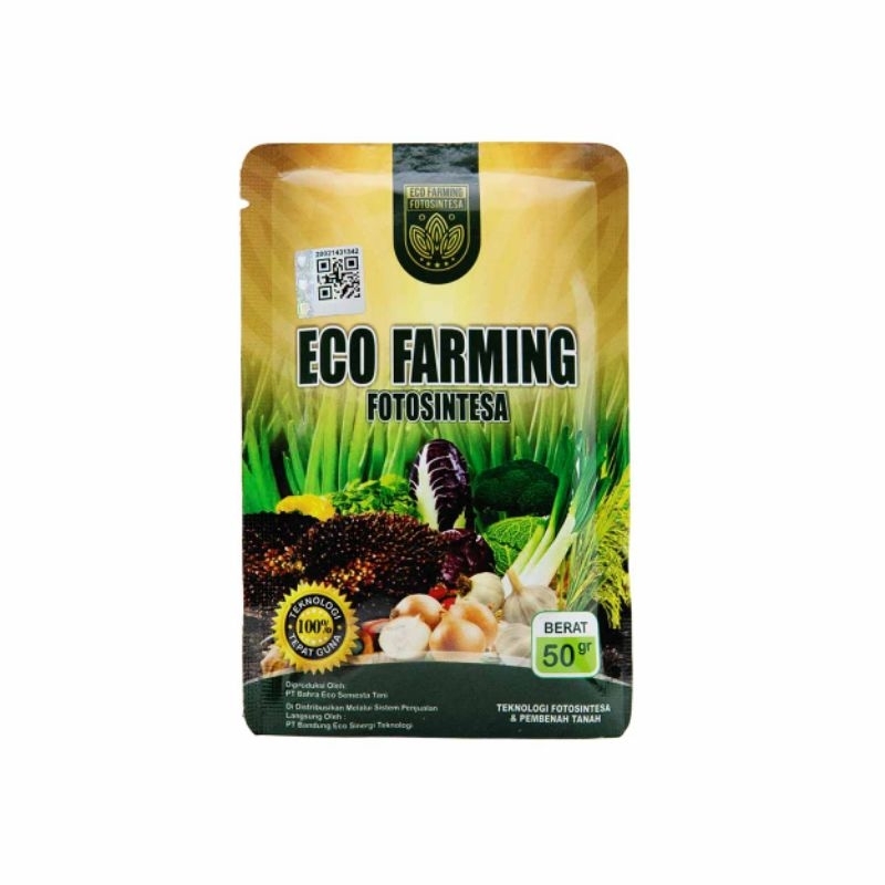 [DISC.50%] PUPUK FOTOSINTESA ECO FARMING 50g - FOTOSINTESA - PUPUK ORGANIK ECO FARMING FOTOSINTESA O