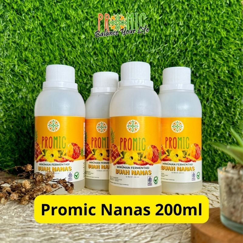 

Minuman Probiotik PROMIC Rasa Buah NANAS tanpa GULA 100 ML & 200 ML, PROMIC OFFICIAL