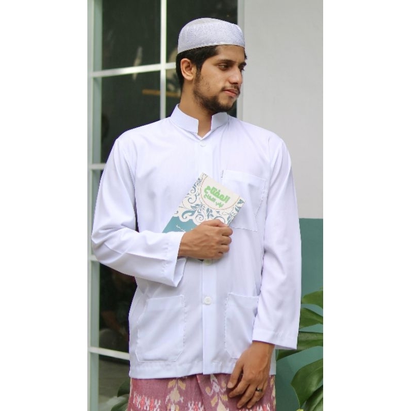 Baju Koko Assunnah putihtulang