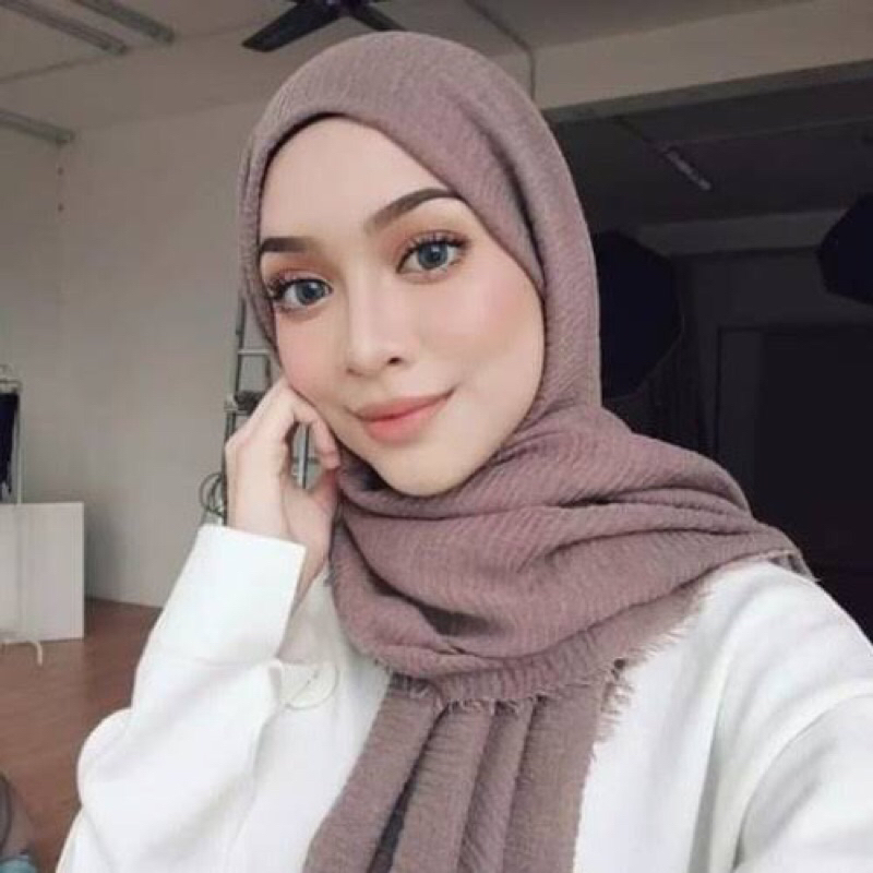 Pasmina crinkle lavanya Azara Premium