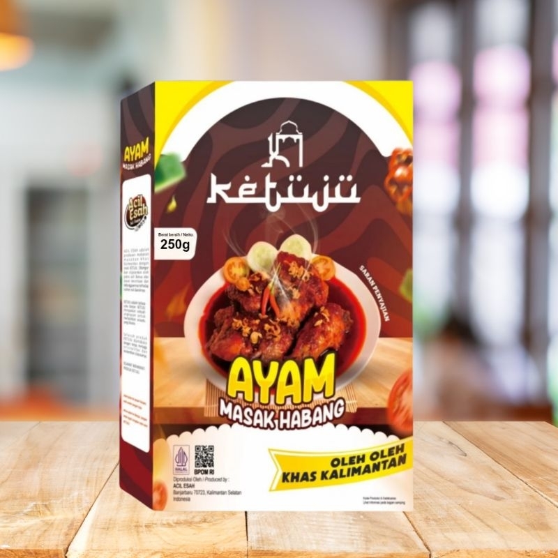 

Ayam Masak Habang Ketuju By Acil Esah @250gr