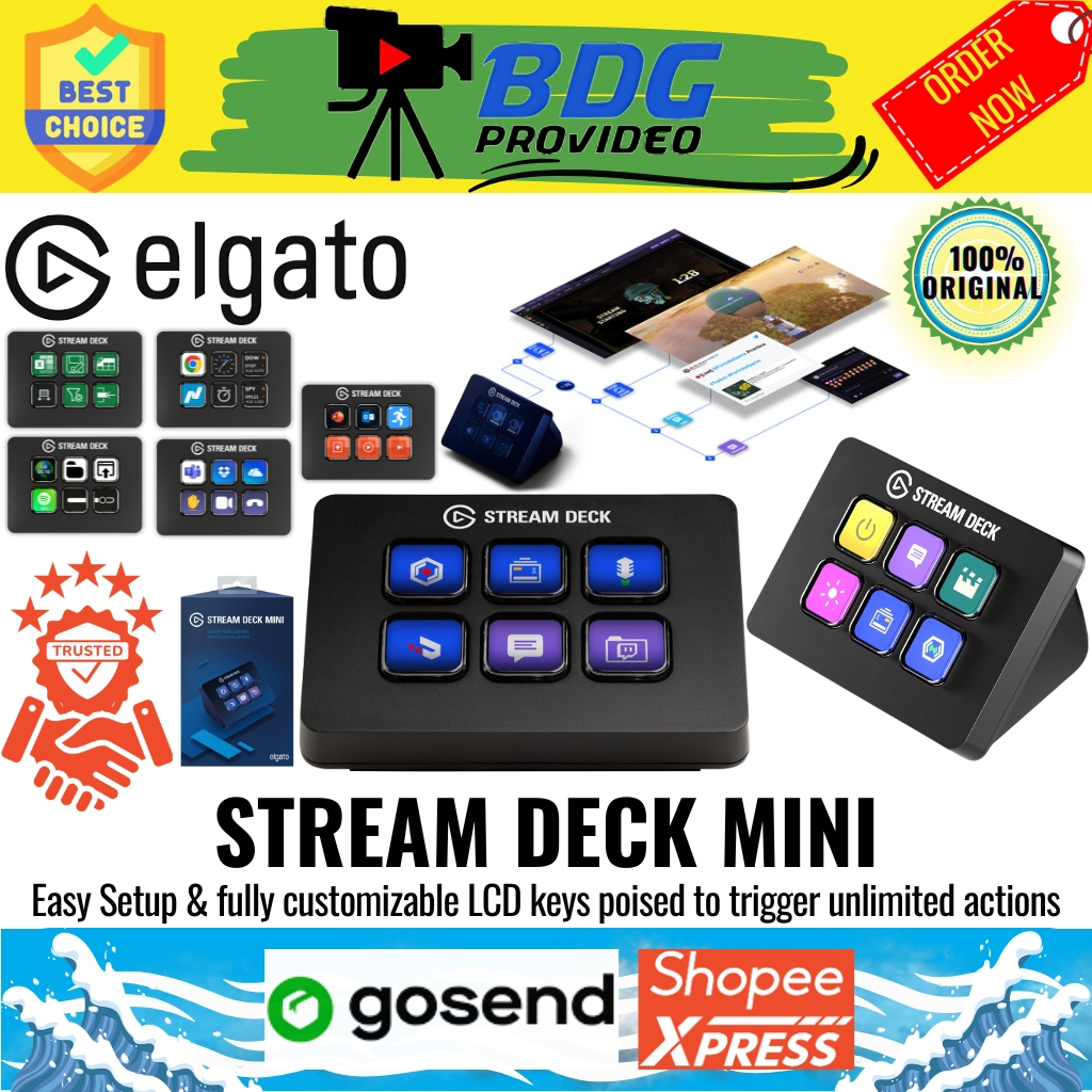 elgato Stream Deck Mini / controller Streaming 6LCD elgato stream Deck mini