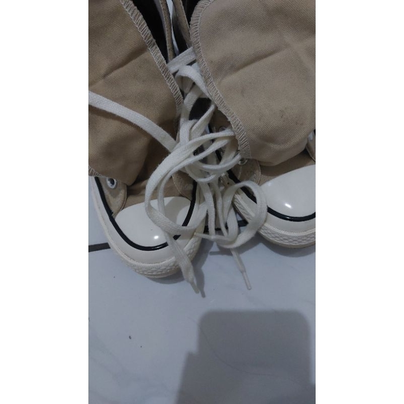 0Converse Chuck 70 Hi Oat Milk/Egret Unisex Original Resmi MAP