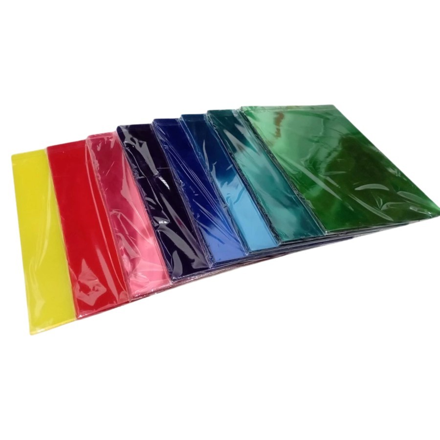 

1 PAK / 100 Lbr Plastik Mika Jilid Ukuran Folio FC F4