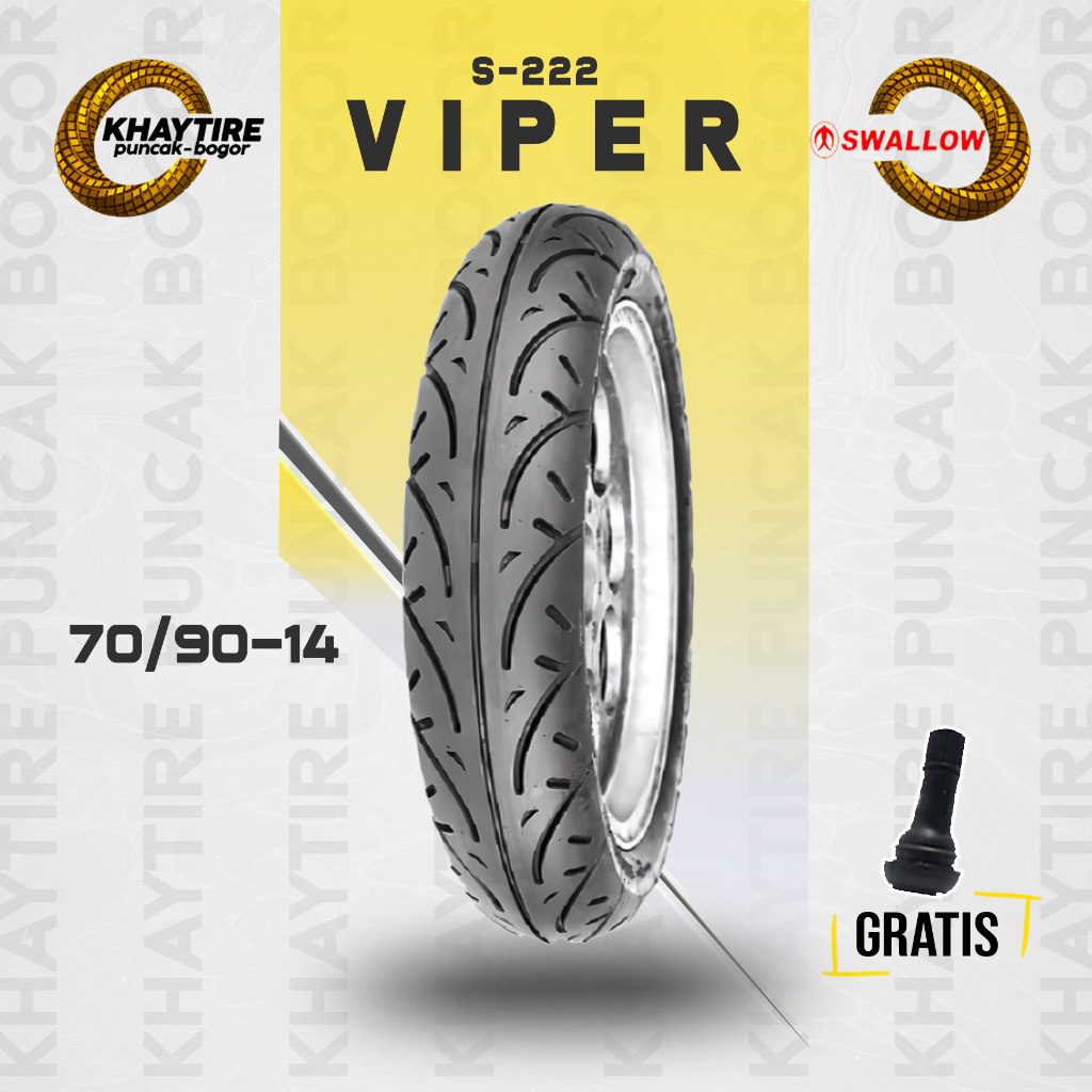 Ban Tubles Motor Matic SWALLOW VIPER 70/90 Ring 14 - KENDA K488