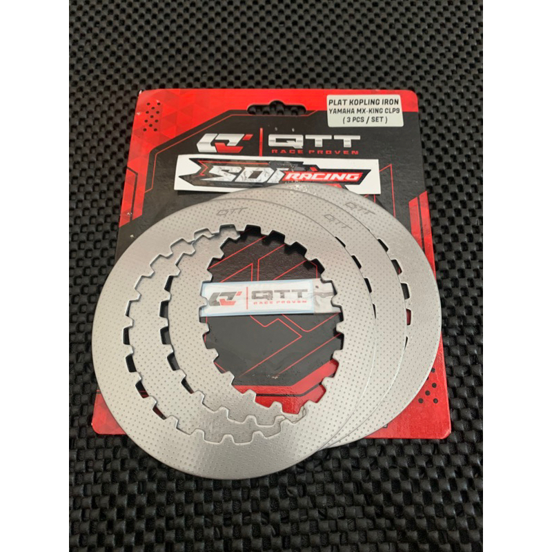 PLAT KOPLING MX KING QTT RACING IRON ORIGINAL