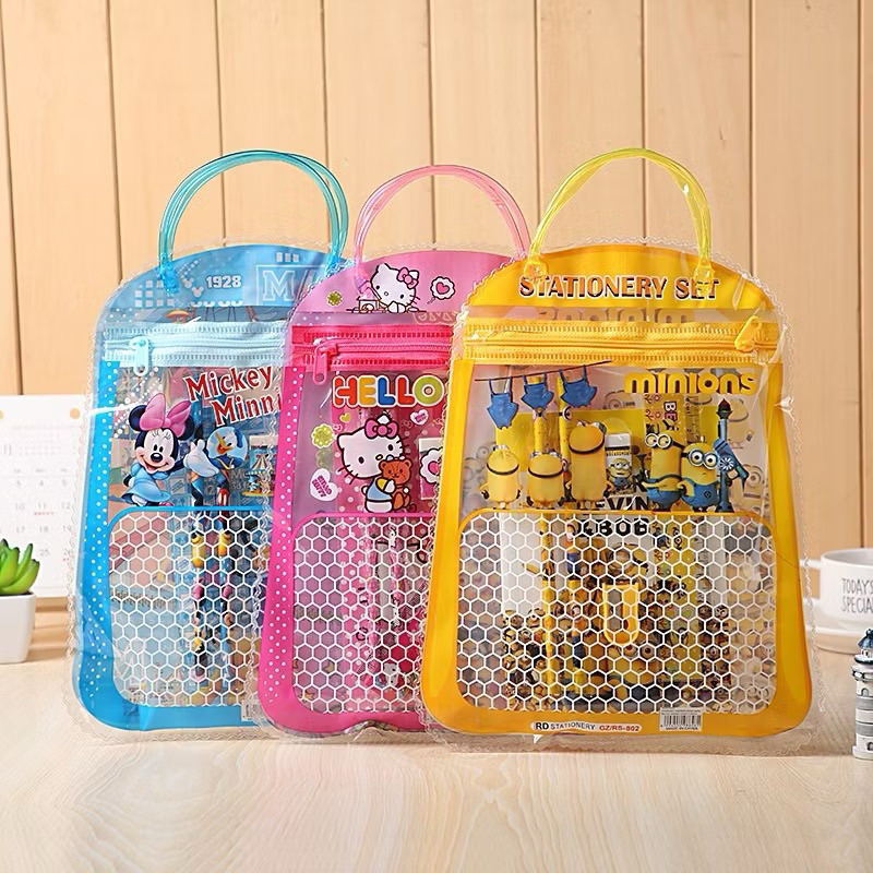 

Set alat tulis 7 in 1 karakter/souvenir alat tulis 7 in 1 anak