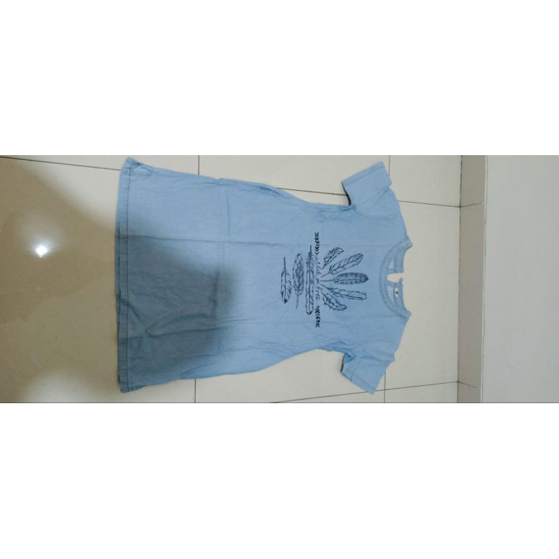 preloved dress denim wanita