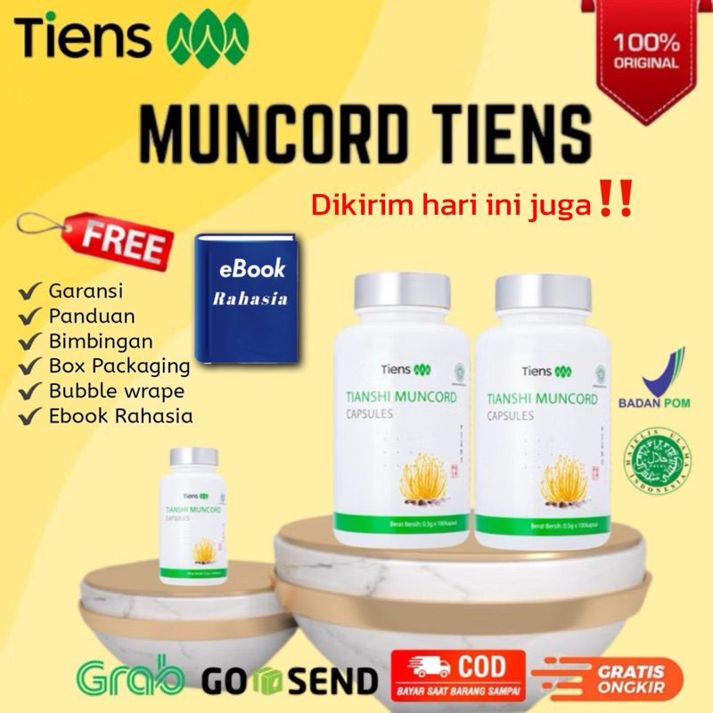 MUNCORD TIENS / ORIGINAL TIANSHI / SUPLEMEN TIENS / AMPUH ORIGINAL