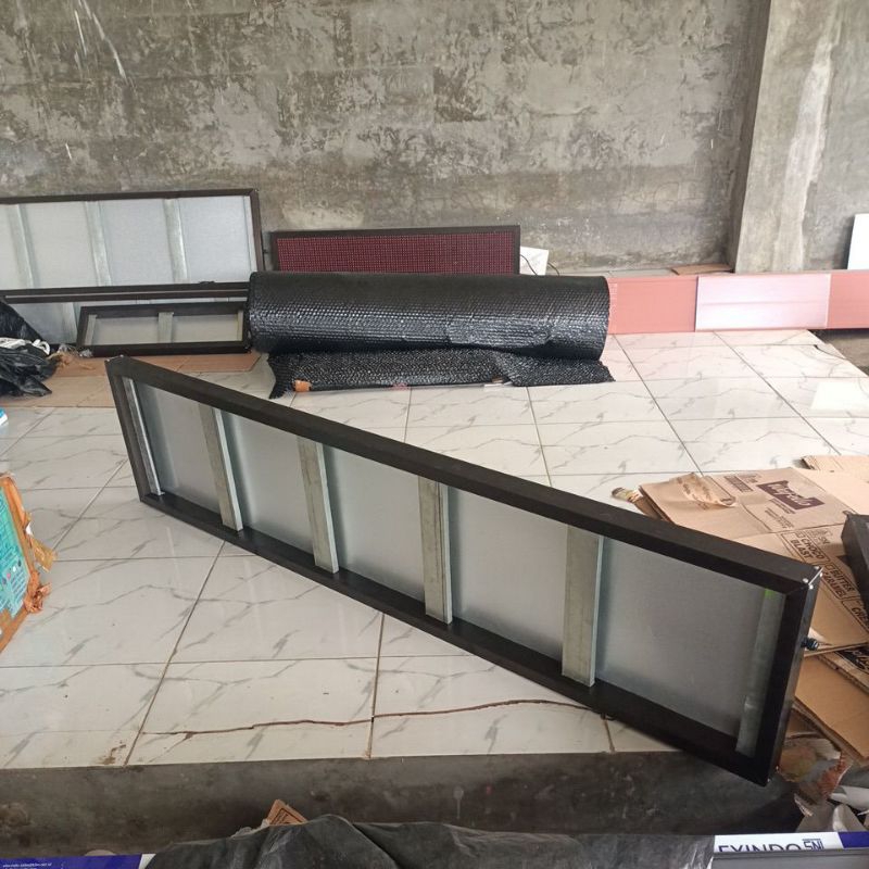 prame rauning Teks ukuran 32x160.panel p10 smd/DIP.p5/p5 RGB,,RGB,sterobo