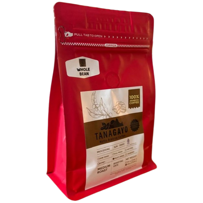 

TANAGAYO - BIJI KOPI (Roasted Bean) PREMIUM ARABICA GAYO , WINE PROCESS, 200g