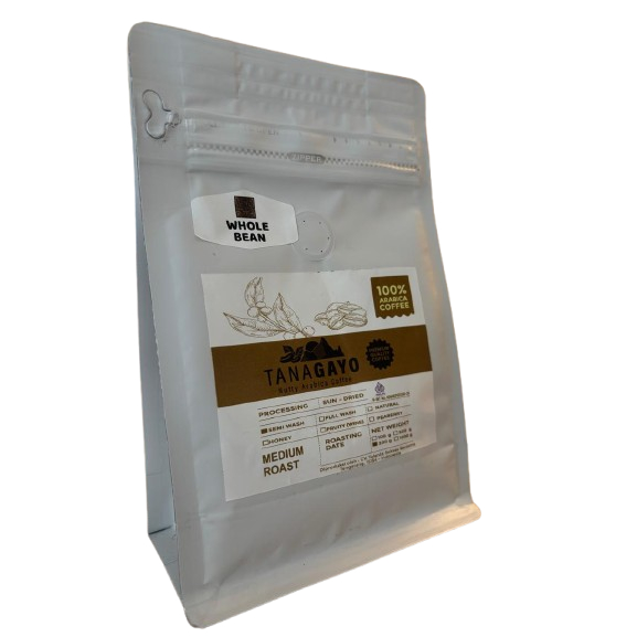 

TANAGAYO - BIJI KOPI (Roasted Bean) Premium ARABICA GAYO, SEMI WASH Process , 200g